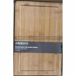 Доска кухонная Ardesto Midori з жолобом 33х22х1.5 см (AR1433BA)