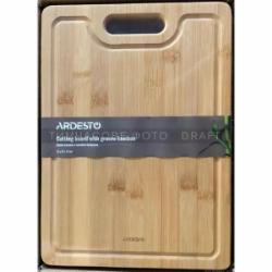 Доска кухонная Ardesto Midori з жолобом 33х24х1.5 см (AR1433BAM)