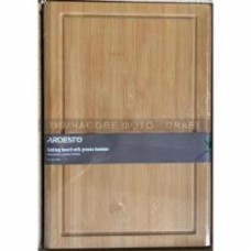 Доска кухонная Ardesto Midori з жолобом 40х28х1.5 см (AR1440BA)