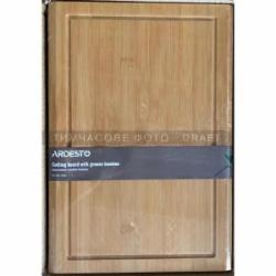 Доска кухонная Ardesto Midori з жолобом 40х28х1.5 см (AR1440BA)