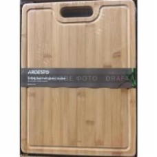 Доска кухонная Ardesto Midori з жолобом 40х30х1.5 см (AR1440BAM)