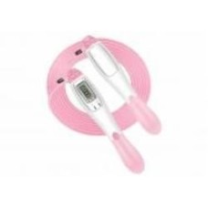 Скакалка EasyFit скоростная со счетчиком белый-розовый (EF-1916-WP) Скакалка EasyFit скоростная со счетчиком белый-розовый (EF-1916-WP)