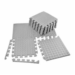 Татами EasyFit 30x30x1 см EasyFit EF-1950-30-GY мат-пазл серый