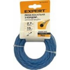 Леска для мотокосы Expert Garden 2,7 мм*15