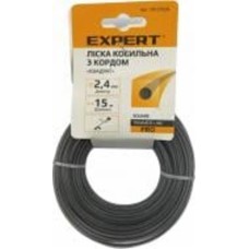 Леска для мотокосы Expert Garden 2,4 мм*15