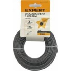 Леска для мотокосы Expert Garden 3 мм*15 м серый