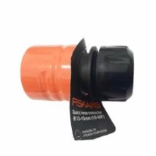 Коннектор Fiskars для шланга с аквастопом ½-5/8