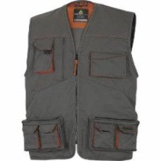 Жилет рабочий Delta Plus M2 р. XXXL рост 5-6 M2GI2GR3X серо-оранжевый