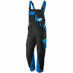 Полукомбинезон рабочий NEO tools HD+ р. XL 81-245 черный с синим