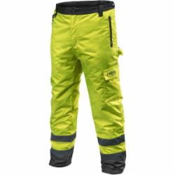 Брюки NEO tools Oxford световозвращающие утепленные р. M 81-760 желтый