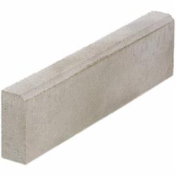Бордюр тротуарный Авеню 100x20x8 см серый
