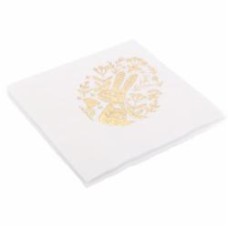 Салфетка Пасха белая с рисунком VG-139 Салфетка Пасха белая с рисунком VG-139