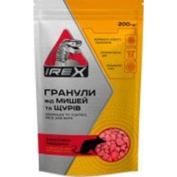 Гранулы IREX от мышей и крыс 200 г