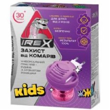 Прибор IREX Kids от комаров с жидкостью 30 ночей