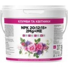 Удобрение УАПГ Клумбы и цветники NPK 20:12:15+2Mg 4 кг
