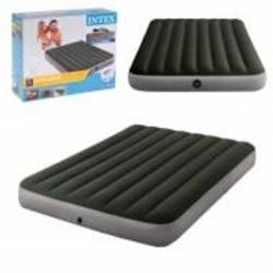 Кровать надувная Intex Prestige Downy 64109 203х152 см зелено-серый Кровать надувная Intex Prestige Downy 64109 203х152 см зелено-серый