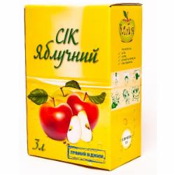 Сок Нова Мрія яблучный 3 л