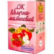 Сок Нова Мрія яблучно-малиновый 3 л