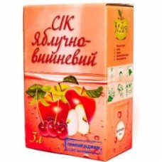 Сок Нова Мрія яблучно-вишневый 3 л