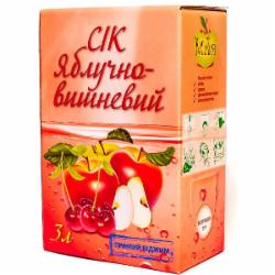 Сок Нова Мрія яблучно-вишневый 3 л