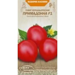 Семена Насіння України томат среднерослый ПРИМАДОННА F1 0,1 г (4823099804085)