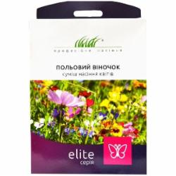 Семена Професійне насіння цветочная смесь Elite Полевой веночек на 50 кв.м 30 г