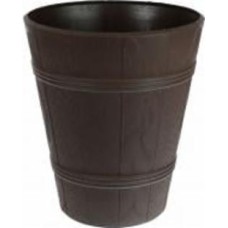 Вазон пластиковый Form Plastic Дерево Пальма-3 круглый 15 л коричневый