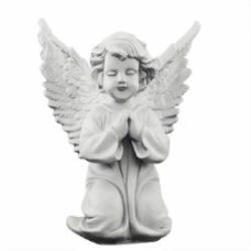 Статуэтка Ангел в молитве белый (полистоун) AN0024-8(P)