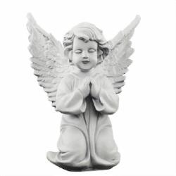 Статуэтка Ангел в молитве белый (полистоун) AN0024-8(P)