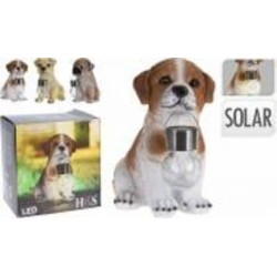 Декоративная фигура Собака с фонарем