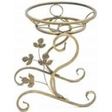 Подставка для растений Ferrum Decor 29х22x33 см античное золото