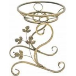 Подставка для растений Ferrum Decor 29х22x33 см античное золото
