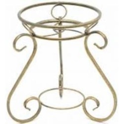 Подставка для растений Ferrum Decor 33х30x34 см античное золото