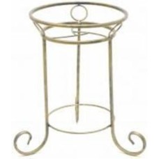 Подставка для растений Ferrum Decor ST2856 37х35x56 см античное золото