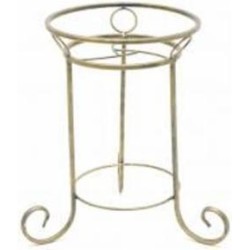 Подставка для растений Ferrum Decor ST2856 37х35x56 см античное золото