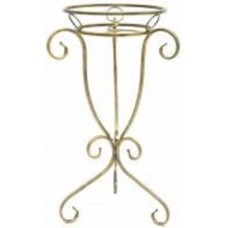Подставка для цветов Ferrum Decor ST2859 31х29x59 см античная бронза
