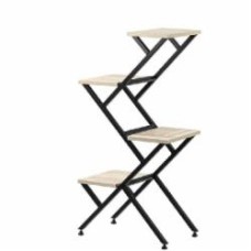Подставка для цветов Richman Течение 53х30,5x103 см черный