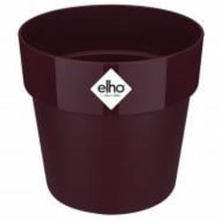Горшок для цветов Elho b.for original round wheels вишневий круглый