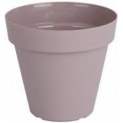 Горшок пластиковый Artevasi Capri Pot круглый 28,3 л мокко
