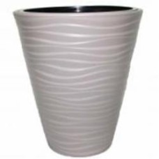 Горшок пластиковый Form Plastic Сахара-30 круглый 14,6 л серый (2720-055)