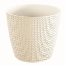 Горшок для цветов Prosperplast WHEATY 260 мм круглый 9 л кремовый (26385-728)