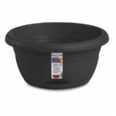 Вазон пластиковый Stefanplast Capri круглый 5 л антрацит (84304) Вазон пластиковый Stefanplast Capri круглый 5 л антрацит (84304)