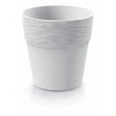 Горшок для цветов Prosperplast FURU.2 круглый 1,76 л белый (73645-449)