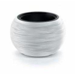 Горшок Prosperplast для цветов Furu Bowl 400 мм с вкладышем белый круглый 8 л (73093-449)