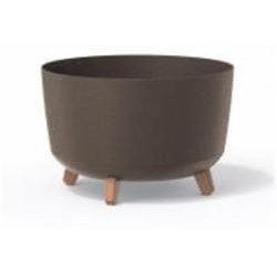 Горшок для цветов PRP Gracia ECO Wood 350 мм на ножках кофейный круглый 15,5 л (87710-4625)