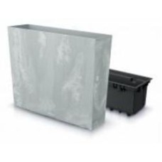 Ящик балконный PRP URBI CASE BETON EFFECT 580x180x498 мм антрацит мраморный (73577-433)