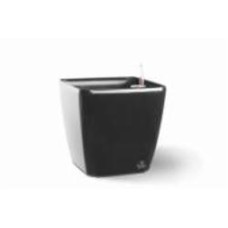 Вазон пластик Quadrato 34x34x32 квадратный черный 23,9 л Plastkon (239866)