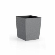 Вазон пластик ELIOT Stone 25x25 см прямоугольный 4 л Plastkon (242350)