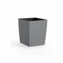Вазон пластик ELIOT Stone 30x30 см прямоугольный 5,8 л Plastkon (242353)
