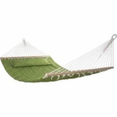 Гамак UP! (Underprice) стеганый с подушкой 140x200 см салатовый